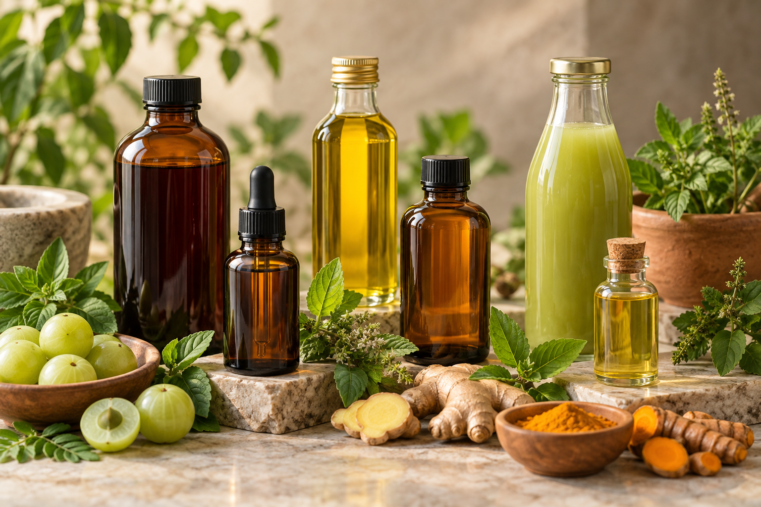 Herbal liquid formats